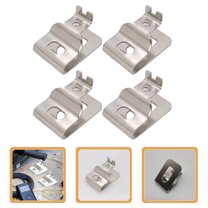 CIMAXIC Tool Holder Belt Clip Stainless Steel Waist Attachment Construction Site 4pcs