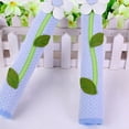 thumbnail image 1 of EXHUMKY 4Set Door Pull Handle Cover Blue Polyester for Kitchen and Dishwasher Use, 1 of 8