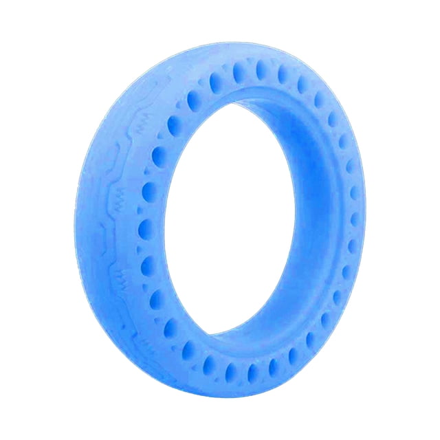 Maytalsory Scooter Night Fluorescent Tire Enjoy Smooth Ride With Solid Build Electric Scooter Tire M365 luminous blue