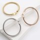 thumbnail image 4 of Pulsera Elegante pulsera fina de acero inoxidable con cable y Ho, 4 of 5