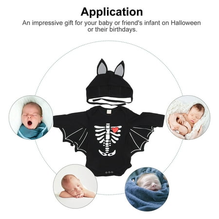 

1 Pc Kids Rompers Lovely Halloween Children Clothes Adorable Pattern Jumpsuit