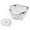 Clear, variant on Collapsible Camping Bowl - Food Grade, Lightweight, Transparent with Anime Design, Snap - Button for Easy Use