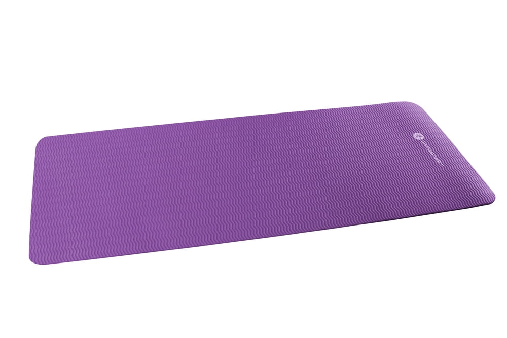 Gymenist Thick Exercise Yoga Floor Mat Nbr 24 x 71 In., Great for