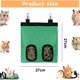 thumbnail image 2 of 2 piezas de bolsa de comedero de heno de cobaya, bolsa de heno de conejo, comedero de heno de animales pequeños, bolsa de heno de almacenamiento, bolsa de comedero colgante, comedero de conejo chinchilla MFZFUKR BST3021744-1, 2 of 7