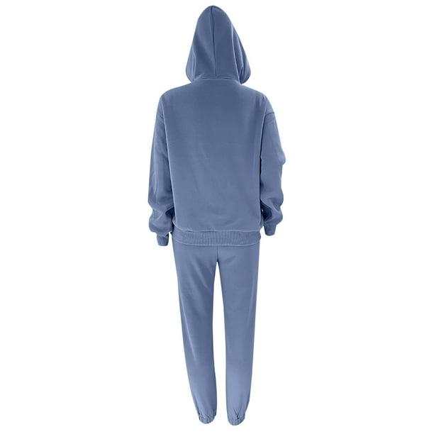 Yuyuzo Womens 2 Piece Outfits Lounge Hoodie Sweatsuit Sets Baggy