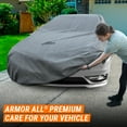 thumbnail image 7 of Armor All Car Cover, Heavy Duty All Weather Protection, Fits Sedan Length up to 228", Grey, 7 of 7