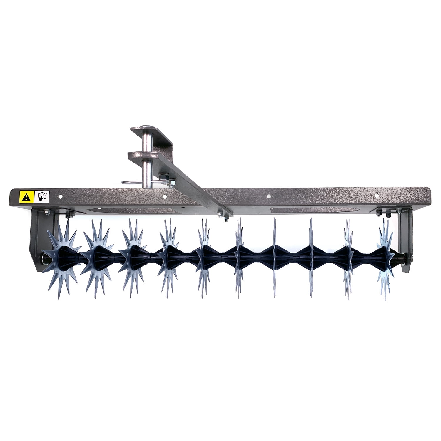 40″ Tow-Behind Spike Aerator in Hammered Gunmetal | SA2-40BH-S
