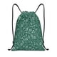 thumbnail image 1 of Fotbe Green Christmas Bolsa Mochila con Cordón Estampada, Bolsa de Gimnasio Deportiva, Bolsa Cinch, Bolsa con Cordón para Hombres y Mujeres-Small, 1 of 6
