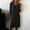 Black, variant on BLTIBY Sweatshirt Dress for Women Spring Casual Long Sleeve V Neck Solid Color Pullover Mini Dresses Outfits Black XL