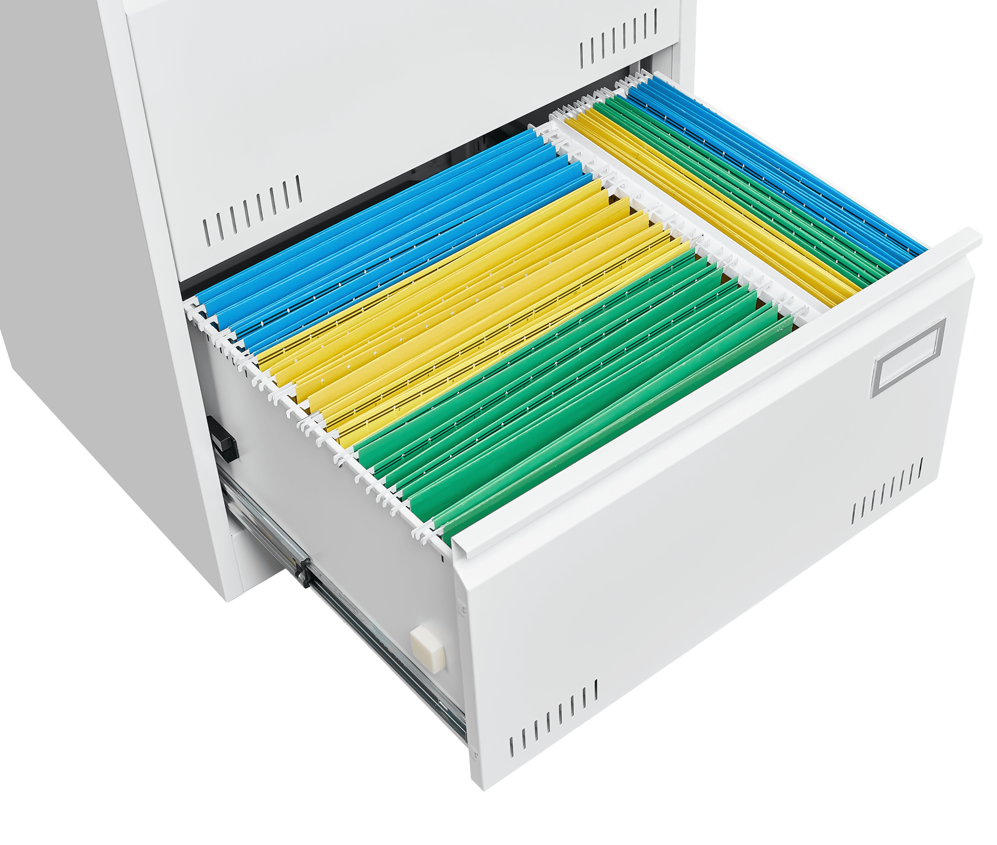 3 Drawers Home Office File Cabinet, Metal Lateral Filing Cabinet With Lock For /Legal/Letter/A4/F4