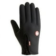 thumbnail image 2 of Guantes de invierno con forro polar, impermeables, con cremallera, para montar a caballo, pantalla táctil, para exteriores, montañismo, ciclismo, conducción, cálidos, antideslizantes, a prueba de, 2 of 6