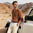 thumbnail image 2 of Babomareon Nylon Mens Belt Adjustable Casual Outdoor Woven Belt with Metal Star Buckle, 2 of 10