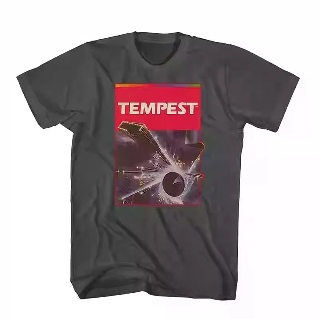 2025 Été Coton Rétro Nouveau ATARI Classique Jeu d'Arcade T-shirt Console ATARI Américain Simple Coton Hommes Femmes Hauts Tees Harajuku qsh11 TTG