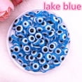 thumbnail image 5 of 50PCS 6/8/10mm Oval Beads Evil Eye Resin Spacer Beads for Jewelry Making DIY Bracelet Beads #01, 5 of 5