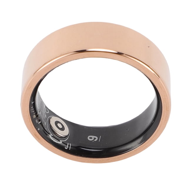 Anillo Inteligente, Anillo de Fitness Inteligente Ligero Rose Gold Para Leer