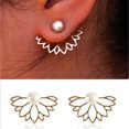 thumbnail image 4 of Pendiente de perno prisionero de los pendientes de doble cara de s mujeres con joyería de , estilo caliente Sunnimix Orejeras de esmalte para mujer, 4 of 7