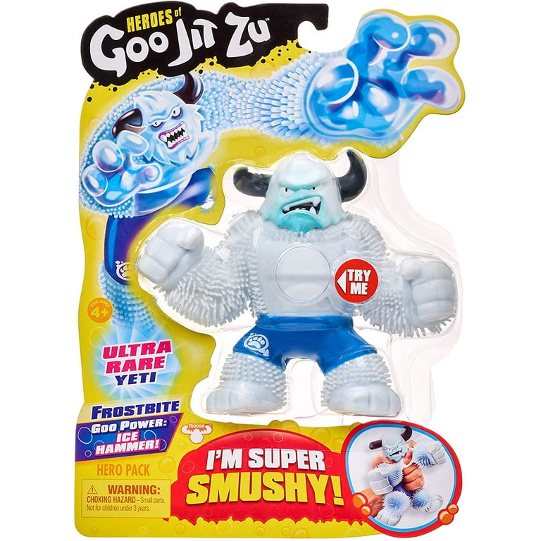 Heroes of Goo Jit Zu - Frostbite, Rare Color Change Slushy