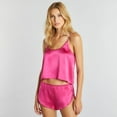 thumbnail image 3 of Journelle Women's Celine Open Back Cami Tank Top in Pink, 3 of 4