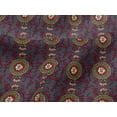 thumbnail image 4 of oneOone Viscose Jersey Fabric Leaves & Floral Block Printed Craft Fabric BTY 60 Inch Wide, 4 of 5