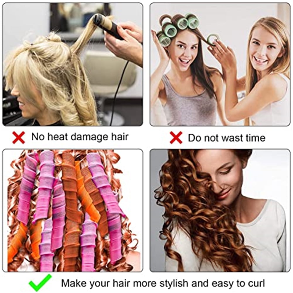 how to curl hair with rollers without heat