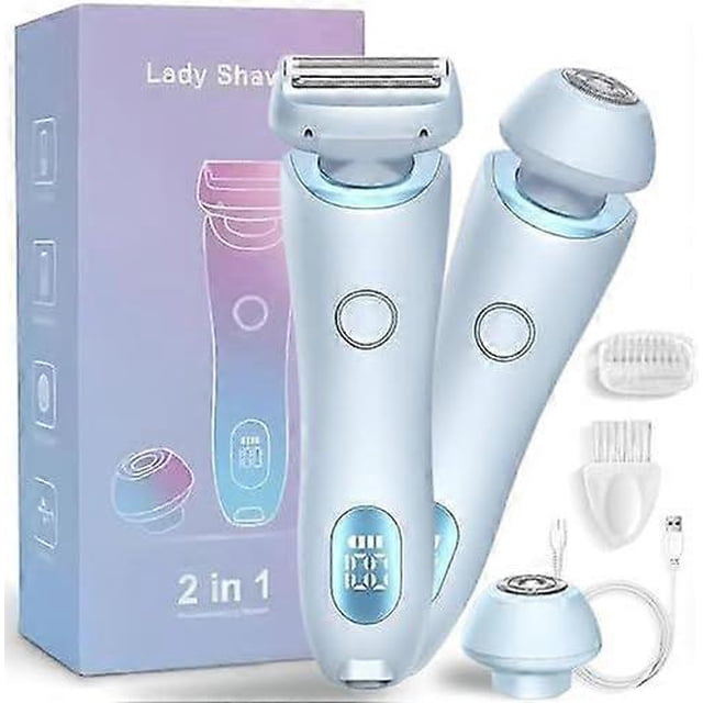 Dusk Glide Pro 3.0 Electric Razor for Women - 2-in-1 Wet & Dry Shaver, Bikini Trimmer, Silk Glide Pro Shaver, Best Gift for Women