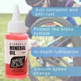 thumbnail image 5 of New Bicycle Brake Mineral Oil System 60ml Fluid Cycling Mountain Bikes For Shimano 27RD Bike Hydraulic Disc Brake Oil Fluid, 5 of 5