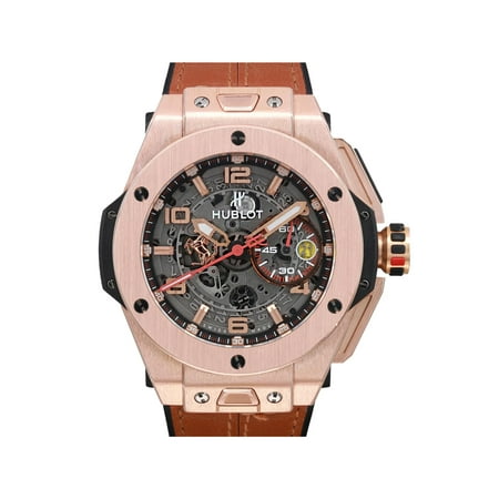 Hublot Big Bang Unico Ferrari 18K Gold LTD Edition Mnes Watch 401.OX.0123.VR