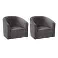 thumbnail image 1 of 2pcs Solid Color High Stretch Sofa Cover Non Protector Soft 2pcs gray, 1 of 6