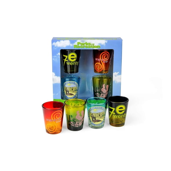 Set Shot Glass Surreal Entertainment Parks and Recreation
