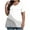 Gray Womens Plus Size Tops Clearance, variant on BSDJILFG Womens Plus Size Tops Summer 2025 Graphic Tees Loose Fit V-Neck Short Sleeve Shirt,Soft Comfortable Lounge Pajama Tops Sleepwear Sizes XL-5XL