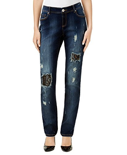 INC International Concepts Ripped Boyfriend Jeans