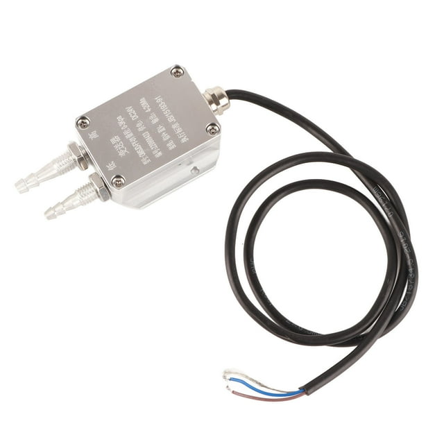 Transmisor de presión micro, Transmisor de presión de viento de 24 VCC Transmisor de presión de alta precisión Sensor de presión de viento Diseño exquisito
