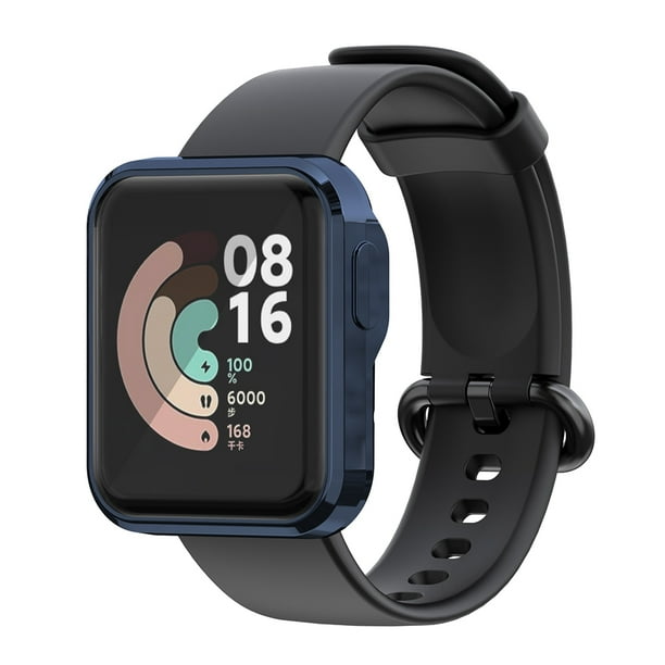 Protector de pantalla de la cubierta de la caja de TPU para los accesorios del reloj de Xiaomi Mi Watch Lite Redmi