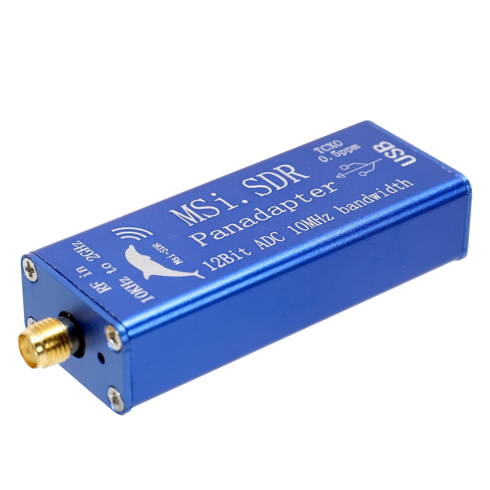 New Broadband Software Msisdr 10khz To 2ghz Panadapter Sdr Receiver 12 Bit Adc Compatible 