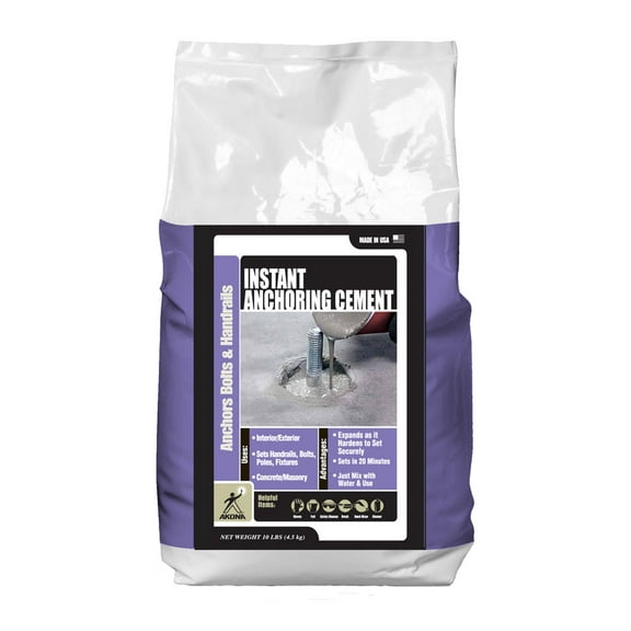 Akona Instant Anchoring Cement - 10 Pound