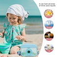 thumbnail image 2 of PENGXIANG Water Bottles with Straw Camera Shape Cup Adjustable Shoulder Strap (Pink), 2 of 5