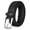 Saffiano Black, variant on men's genuine leather dress belt for work business and casual occasions - classic, fashion, and functional (bablack, 32/34)
