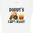 thumbnail image 4 of Inktastic Daddy Farm Buddy Cute Tractor Boys or Girls Baby Bodysuit, 4 of 5