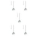 thumbnail image 1 of Inteprter Crystal Pull Chain Extensión Lámpara Pull Crystal Bead Chain Colgante Ventilador Cadenas para luces de baño 50mm / Scallop Bead Type2 NO2, 1 of 1