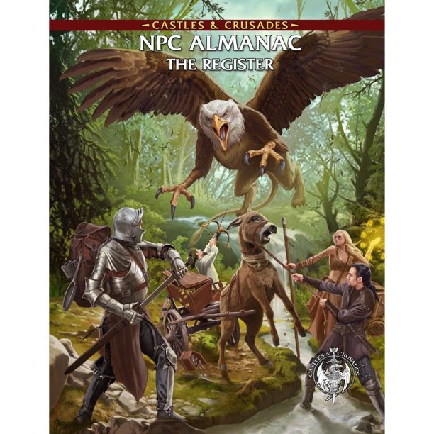 Libro Troll Lord NPC Almanaque El Registro Tapa Dura