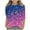 Multicolor, variant on Auroural Kids Long Sleeve Shirts Children's Fashion Printed 3/4 Sleeve Round Neck Pullover Base Shirt Long Sleeved Round Neck Top/shirt Multicolor 150