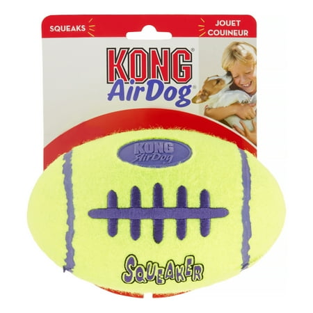 UPC: 0035585775241 | KONG AirDog Squeaker Football Dog Toy Large