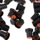 thumbnail image 4 of Perilla de potenciómetro ajustable, perilla giratoria, 100 unidades naranja, 4 of 9