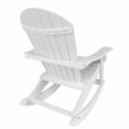thumbnail image 6 of Outdoor Rocking Adirondack Chair, White, 6 of 10