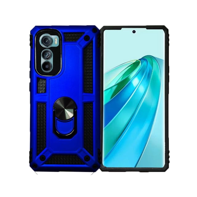 Funda Con Anillo Soporte Uso Rudo Para Moto Edge 30
