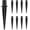 Metal-8 Pack, variant on Metal Stakes Solar Lights Replacement Spike - Outdoor Ground Stake for Backyard Garden Lights Landscape Yard Pathway Patio Lamps 8 Pack - Fits 3/4" Poles (0.78" Actual), 5-3/8" Long