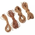 thumbnail image 2 of U8MO 5m Cowhide Leather Jewelry Cord Thread Craft String DIY Bracelet Necklace 1~3mm-Chocolate-1mm, 2 of 9