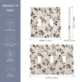 thumbnail image 2 of Yayeee Toggle Light Switch Wall Plate 2-Gang 4.56"x4.48" Decorative Outlet Cover, Floral Plaid, 2 of 7