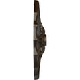 thumbnail image 4 of Ekena Millwork 9"OD x 1 3/8"P Shakuras Ceiling Medallion (Fits Canopies up to 1 3/8"), Hand-Painted Bronze, 4 of 7