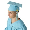 thumbnail image 2 of CNKOO Graduation Hat Unisex Decorative Polyester Adult Graduation Tassel Cap for Bachelor, 2 of 8